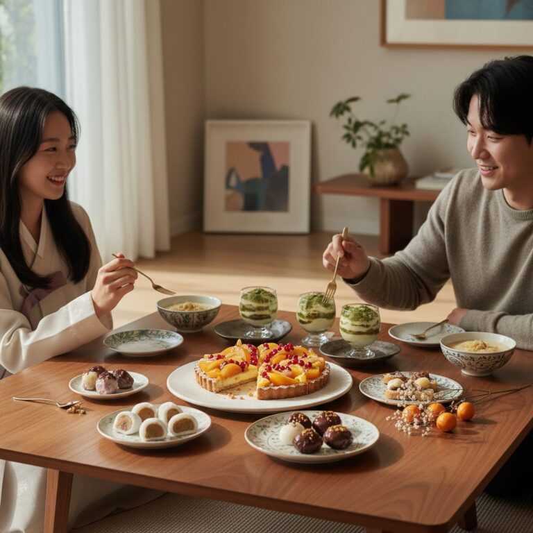 한과 대신 즐기는 현대적인 설날 디저트