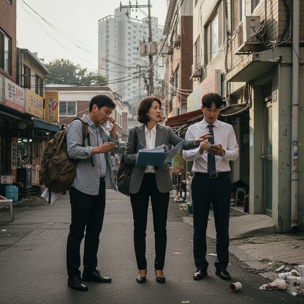 부동산 중개인 스트레스 임장 크루