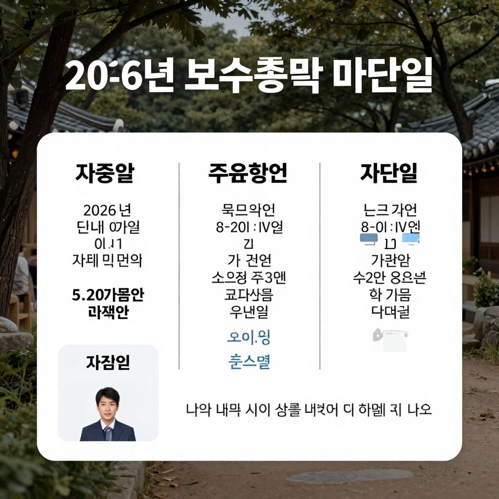 2026년 보수총액 신고 마감일과 주요 변화점을 정리한 인포그래픽