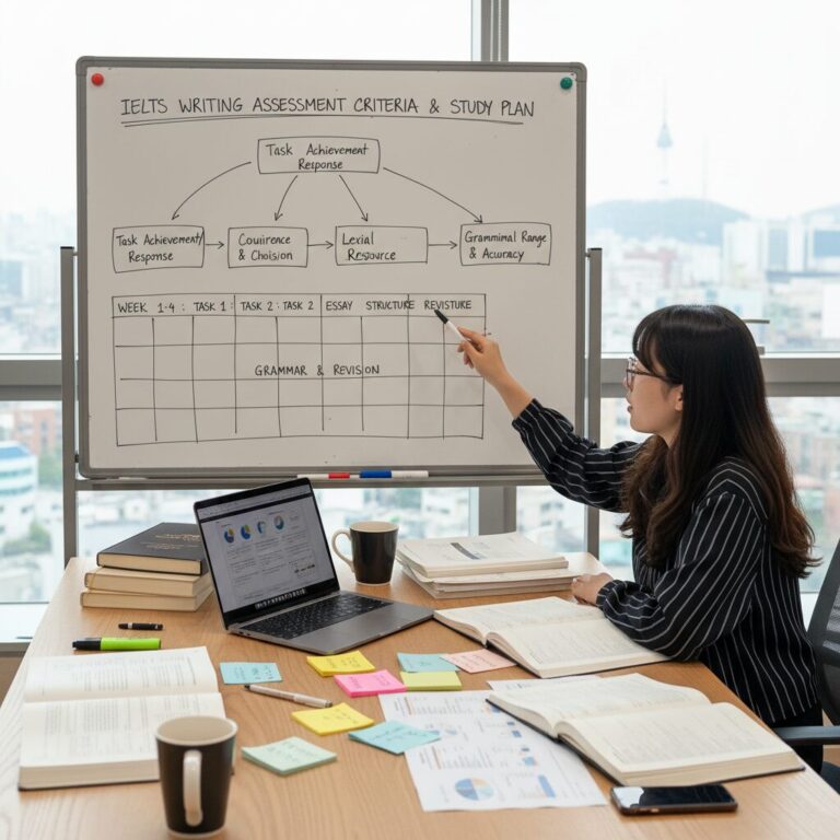 아이엘츠 라이팅 채점 구조 분석 및 학습 계획표
