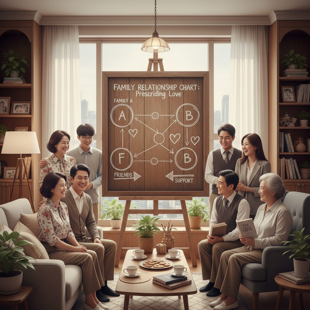 사랑을 처방해 드립니다 두 가족 인물 관계도