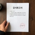 감사보고서 이해와 활용 기업 신뢰의 핵심 감사보고서 페이지를 분석하는 전문가