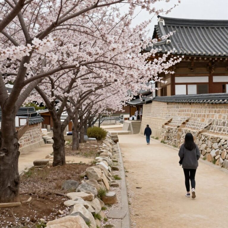 대구 인흥마을 남평문씨본리세거지 홍매화 꽃망울