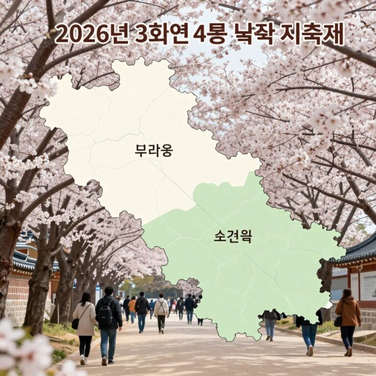 2026년 3월 전국 봄꽃 축제 지역 지도