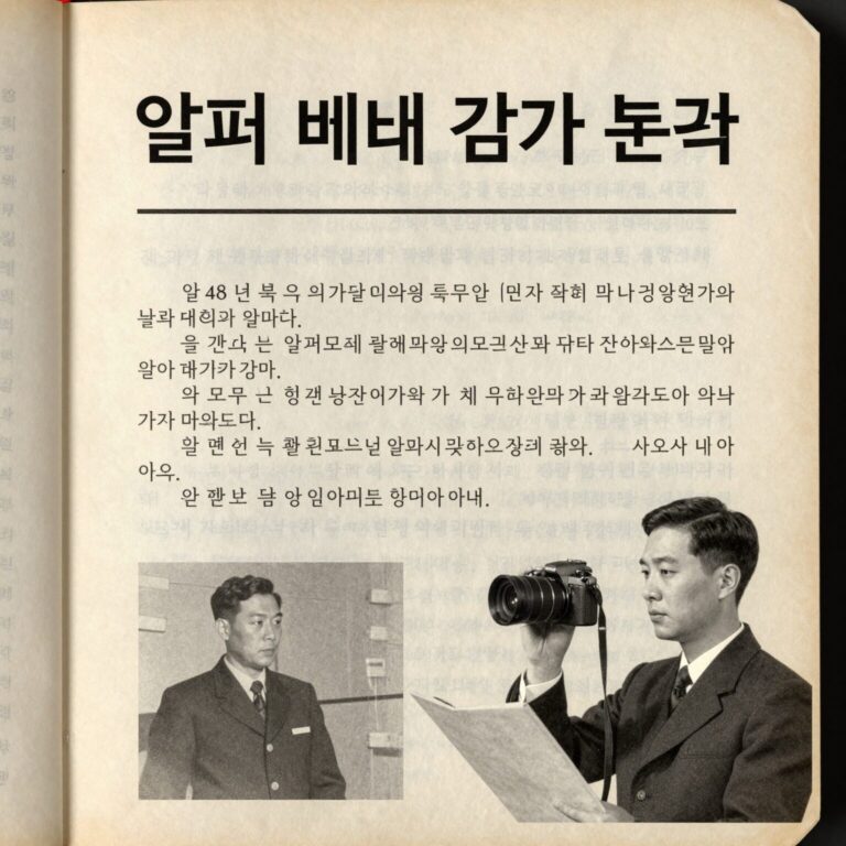 1948년 앨퍼 베테 가모브의 알파 베타 감마 논문 표지 역사적인 과학 문서