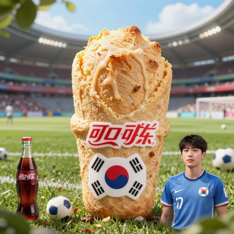 코카콜라 파니니 스티커를 활용한 FIFA 월드컵 마케팅 캠페인 이미지