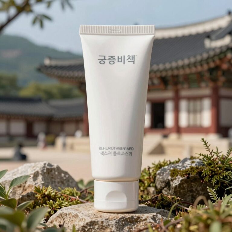 궁중비책 선크림 텍스처 클로즈업