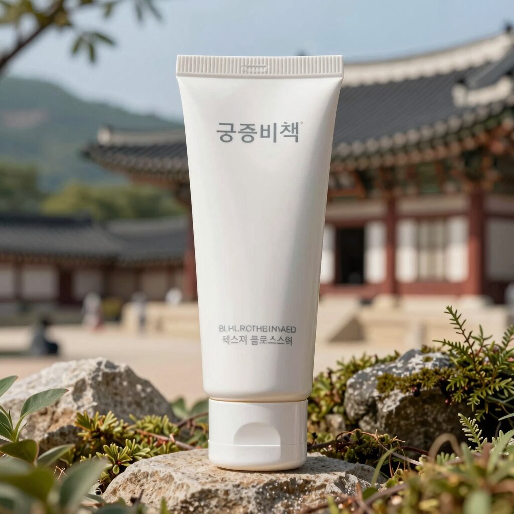 궁중비책 선크림 텍스처 클로즈업