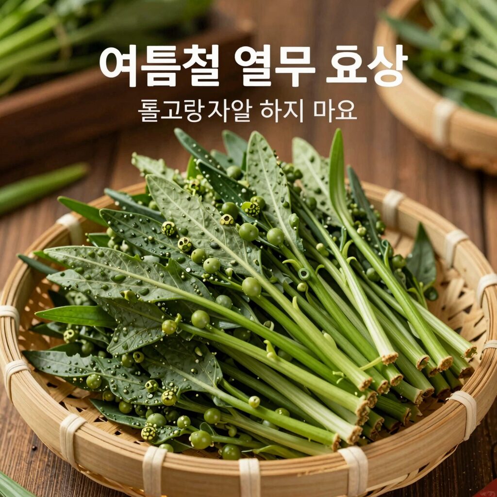 여름철 열무 효능